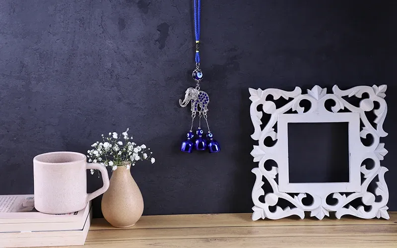 Elephant Evil Eye Hanging | Protection